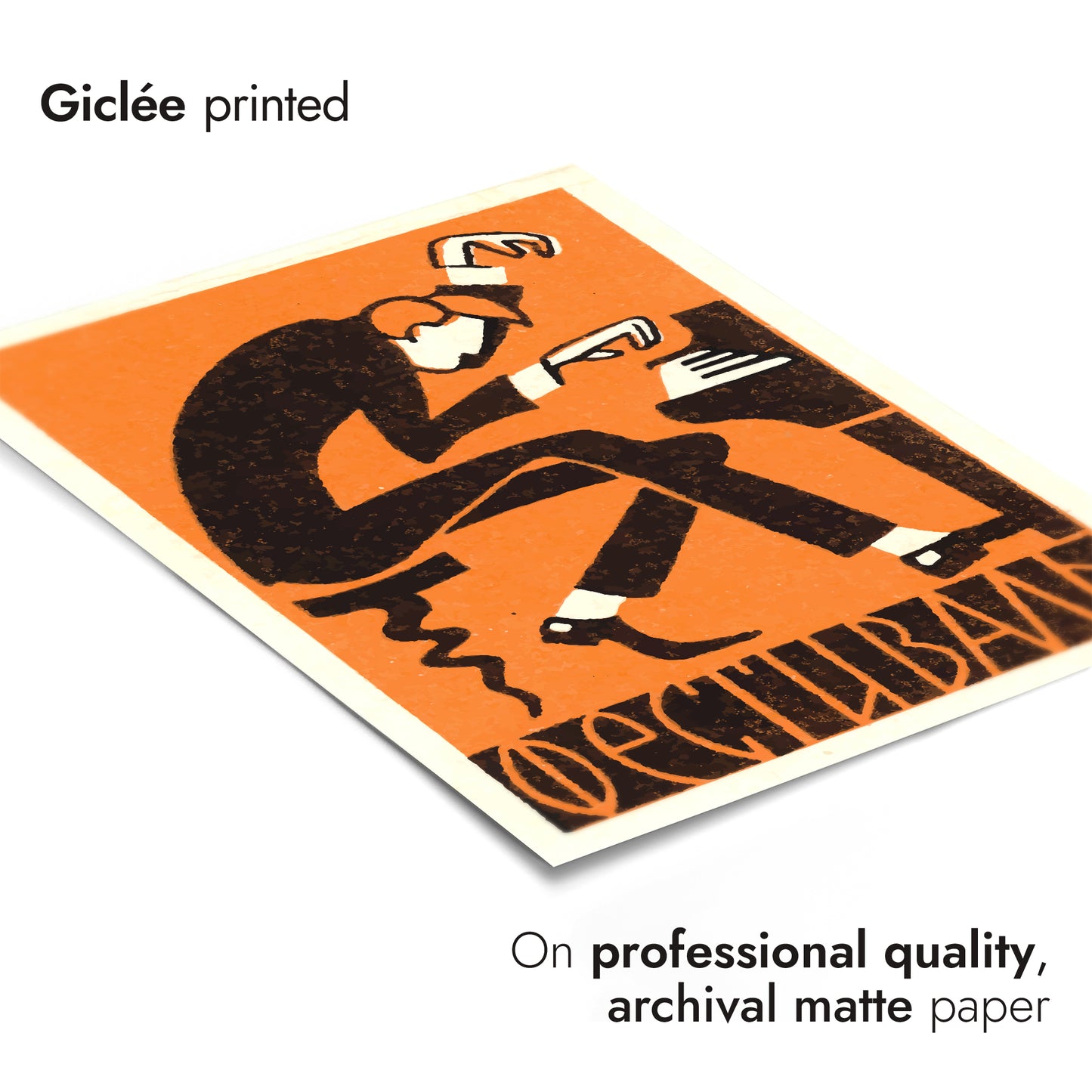 Ensemble de jazz vintage