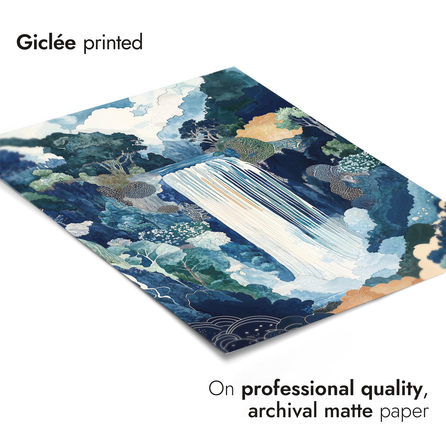 Waves and Swirls Triple