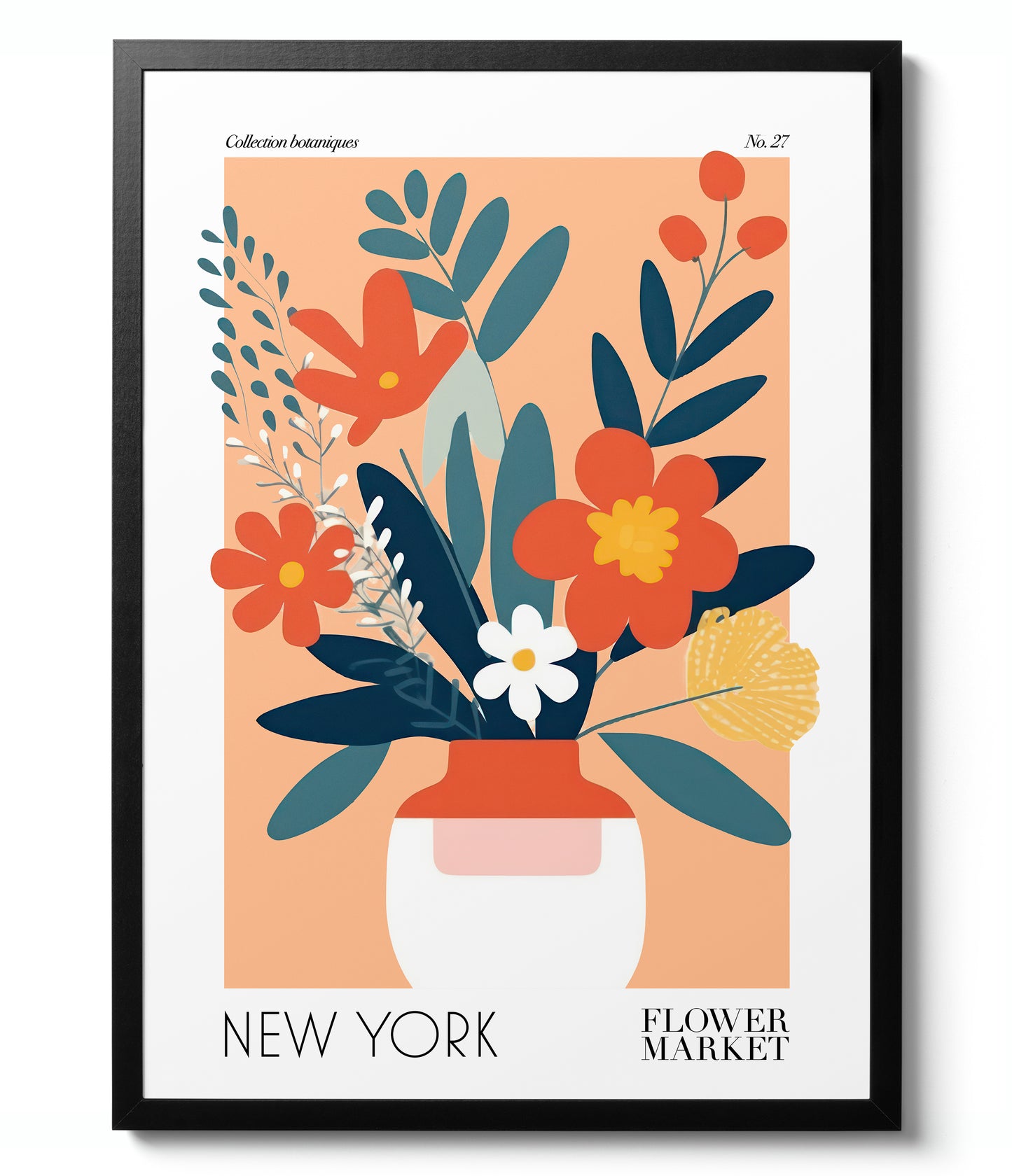 Blomstermarknad Utställning - Set om 3