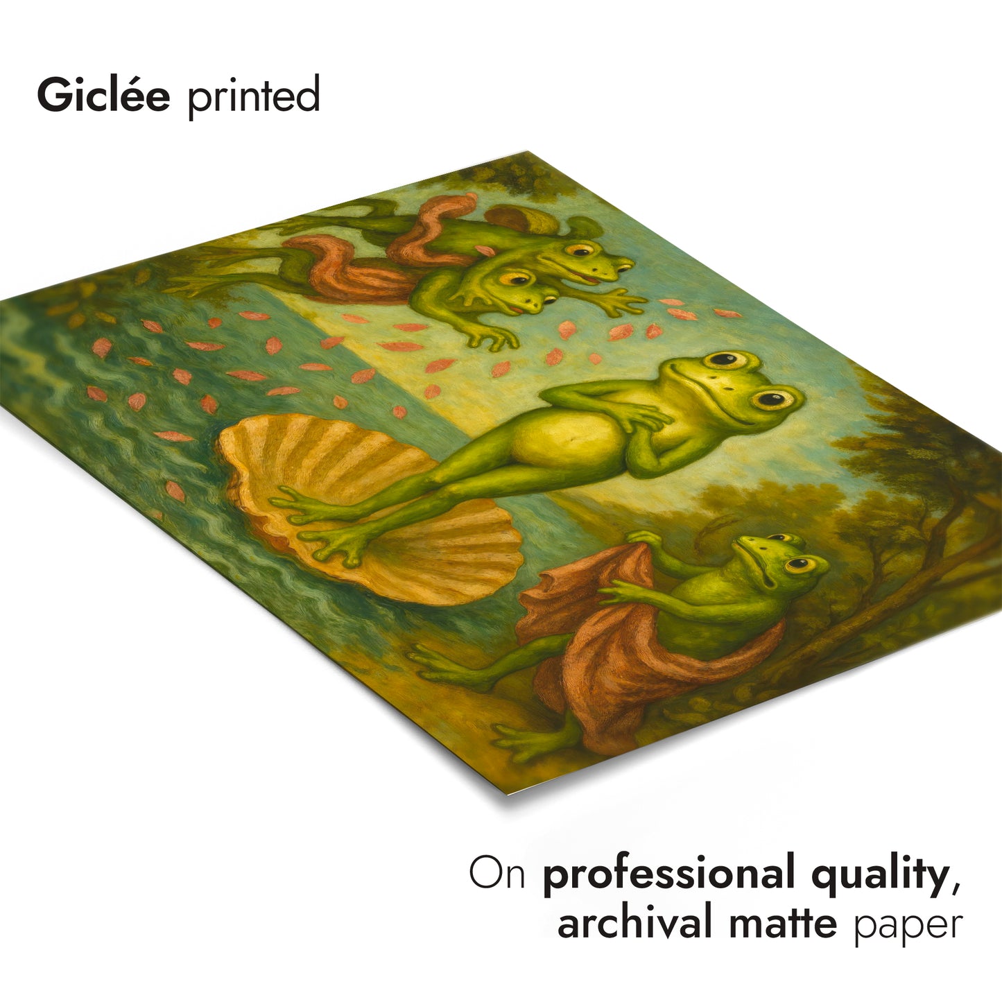 Frogicelli's Geboorte van Venus