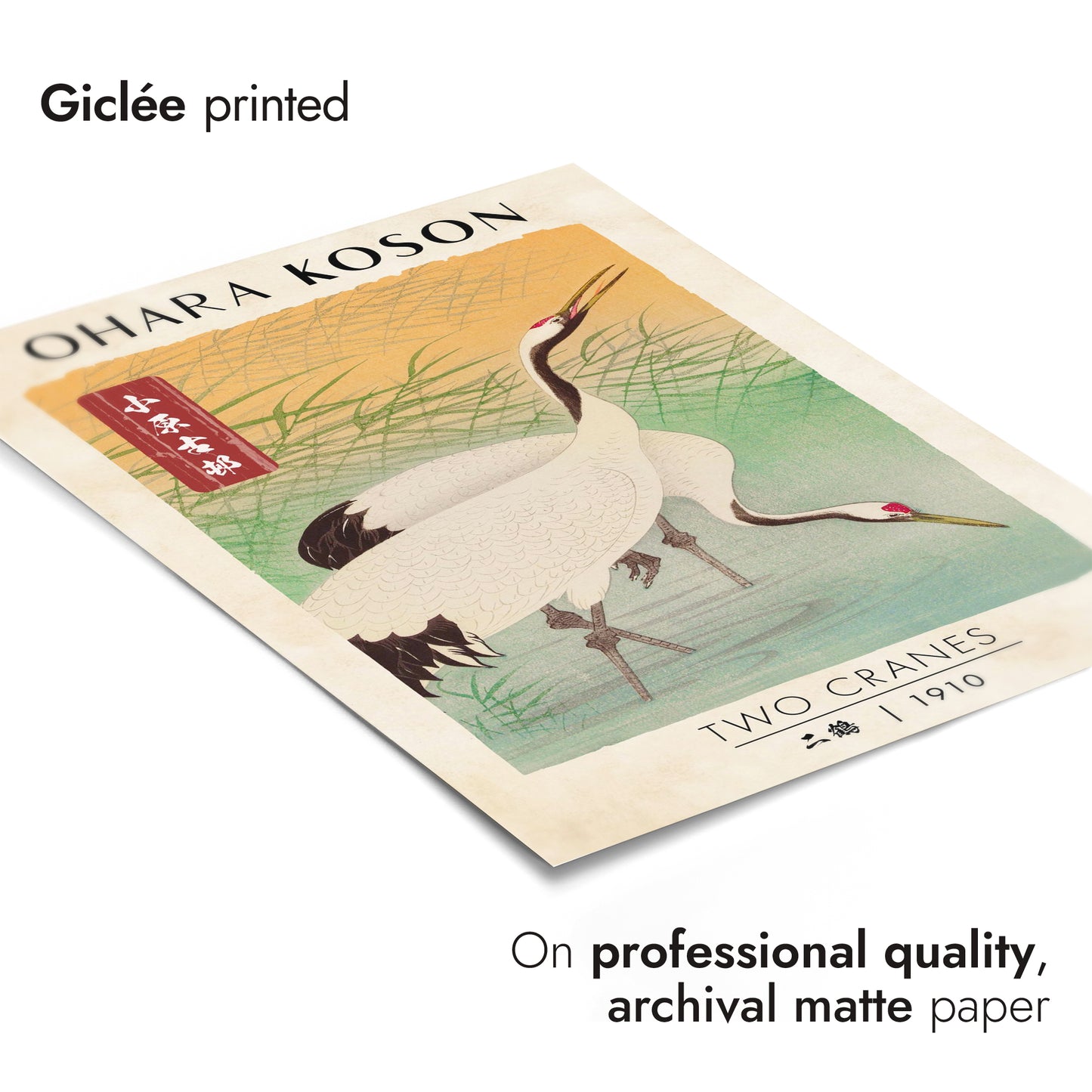 Ohara Koson Utställning Trio