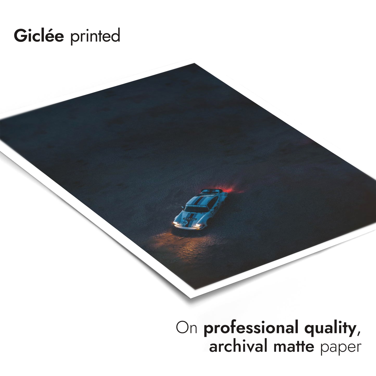 Driving Across the Lakebed