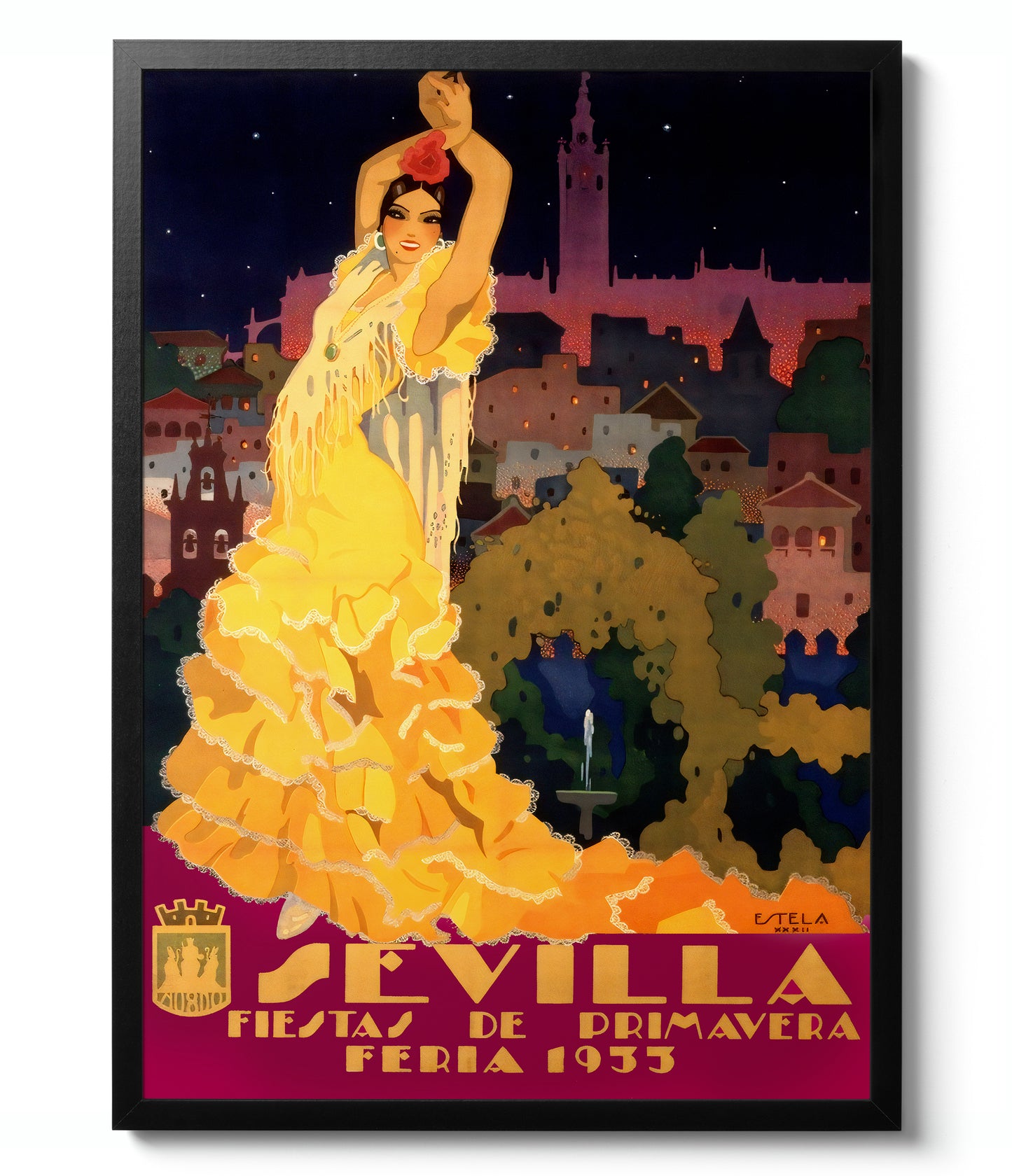 Sevilla Travel Print - Set of 3