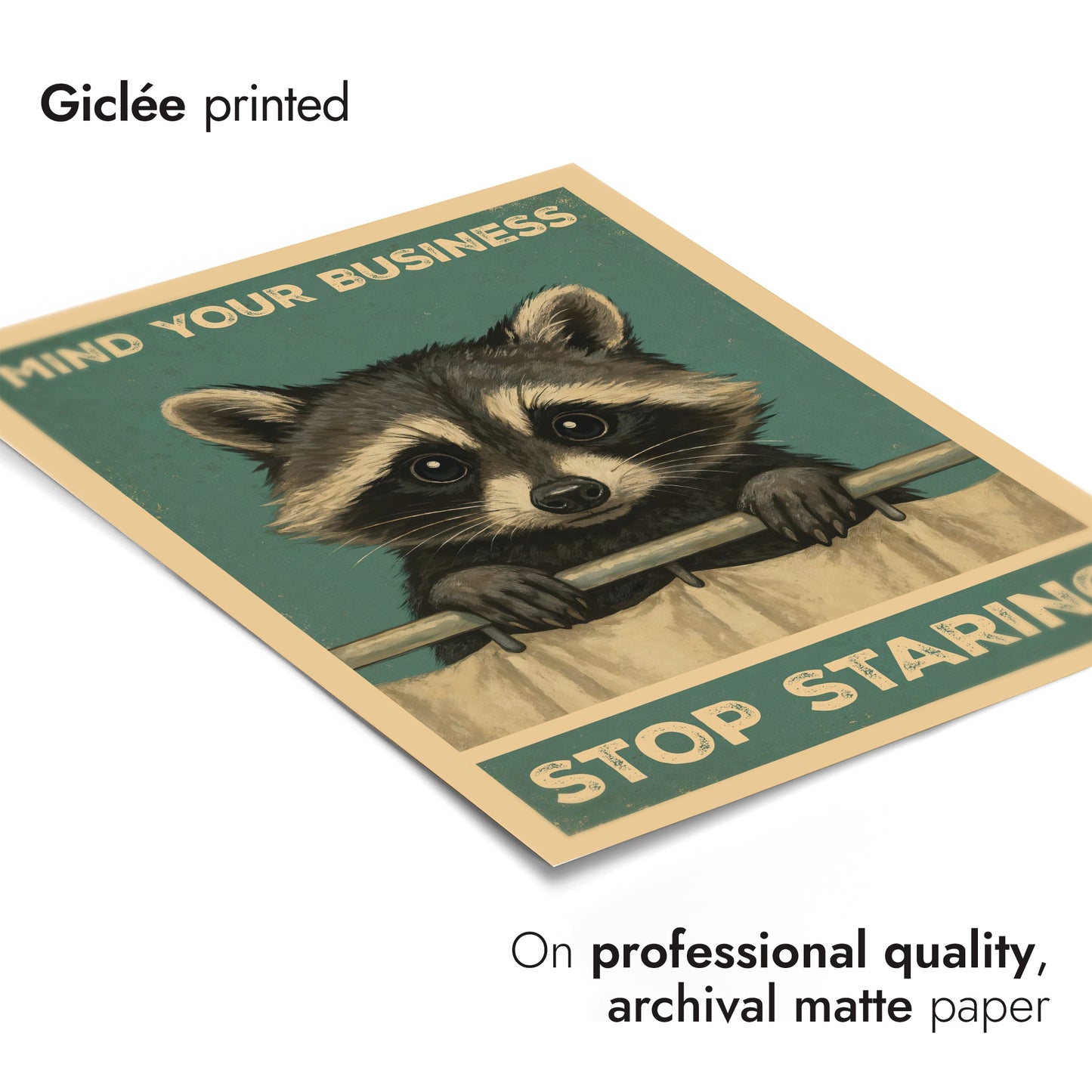 Kümmer dich um deinen eigenen Kram, hör auf zu starren