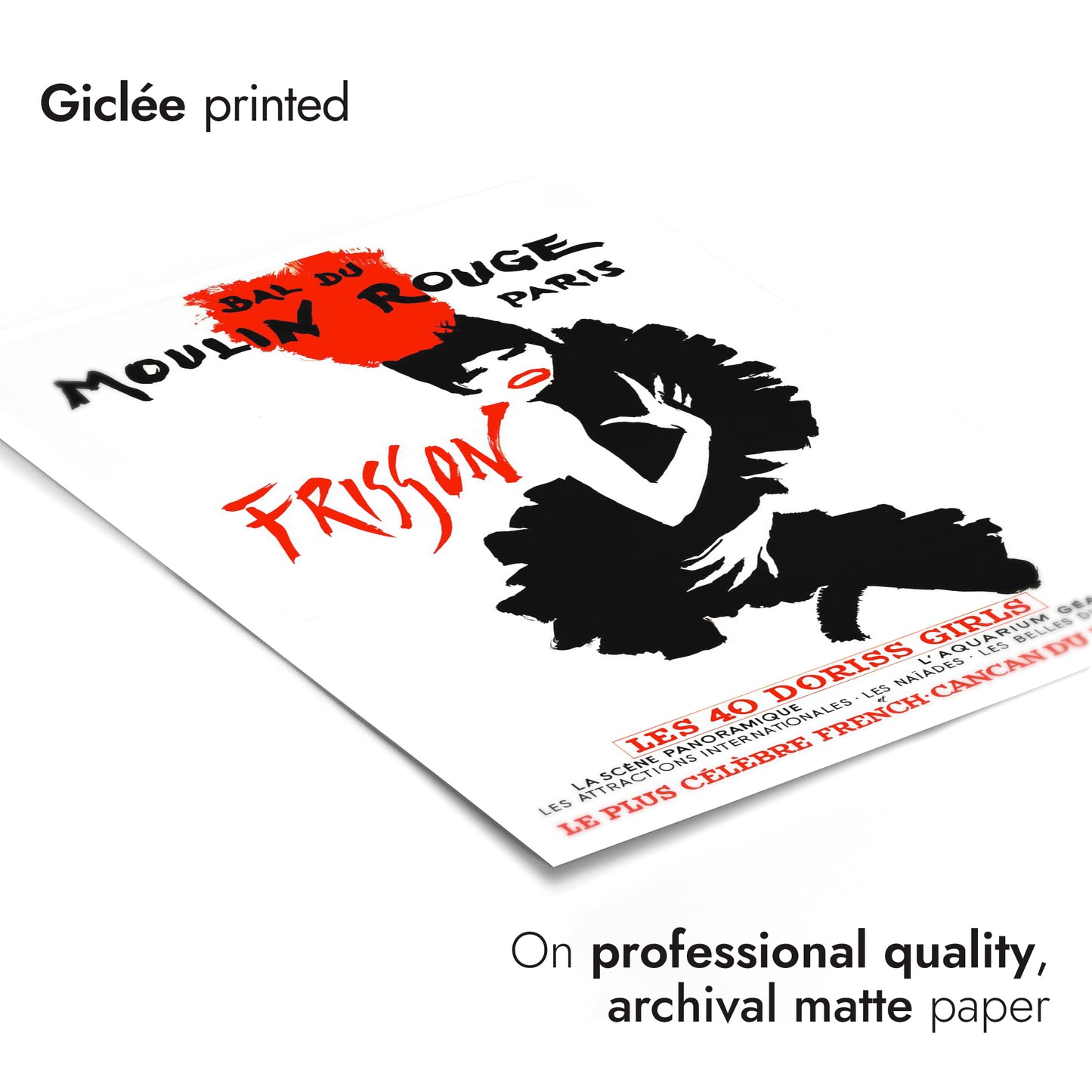 Bal du Moulin Rouge, Rysning