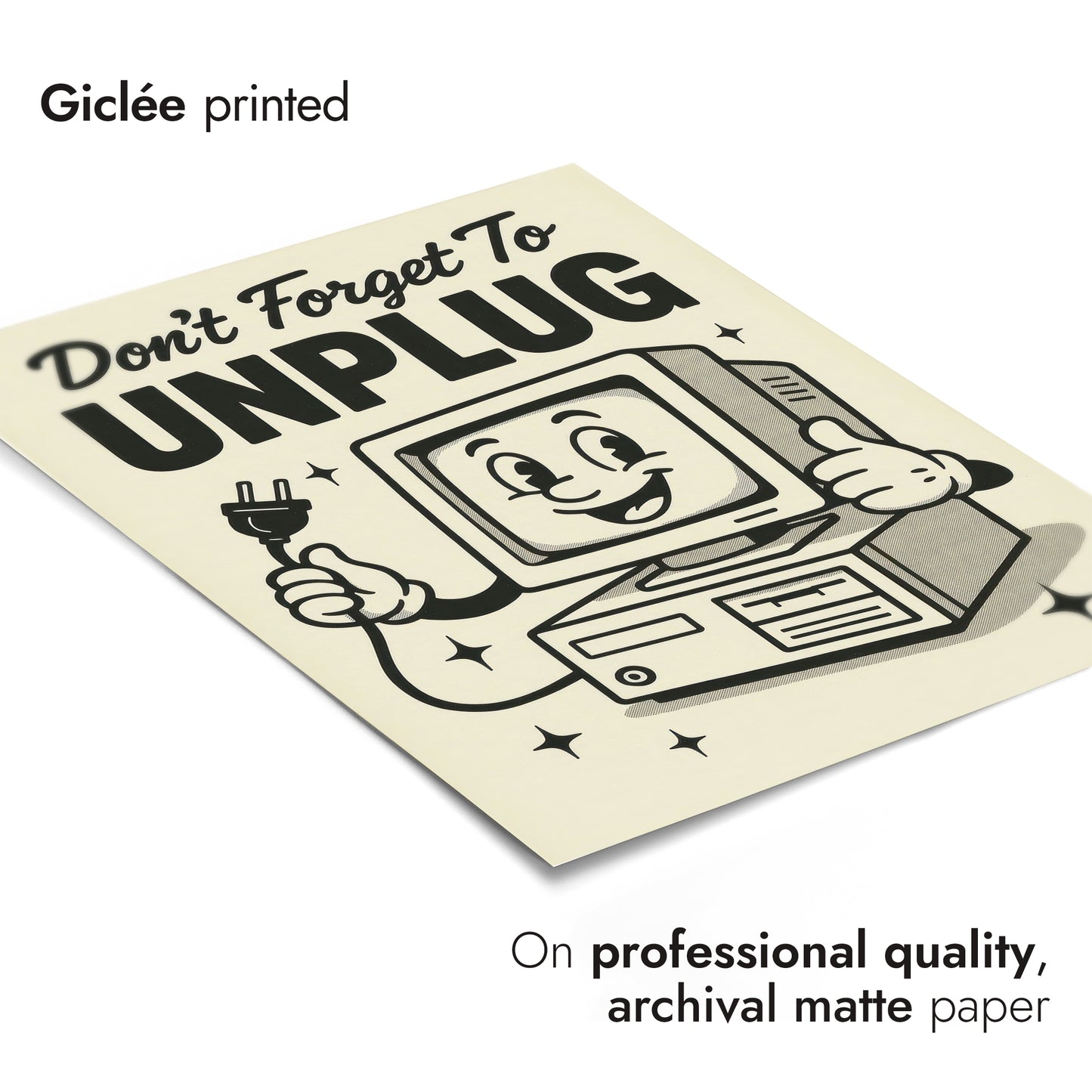 Glöm inte att koppla ur