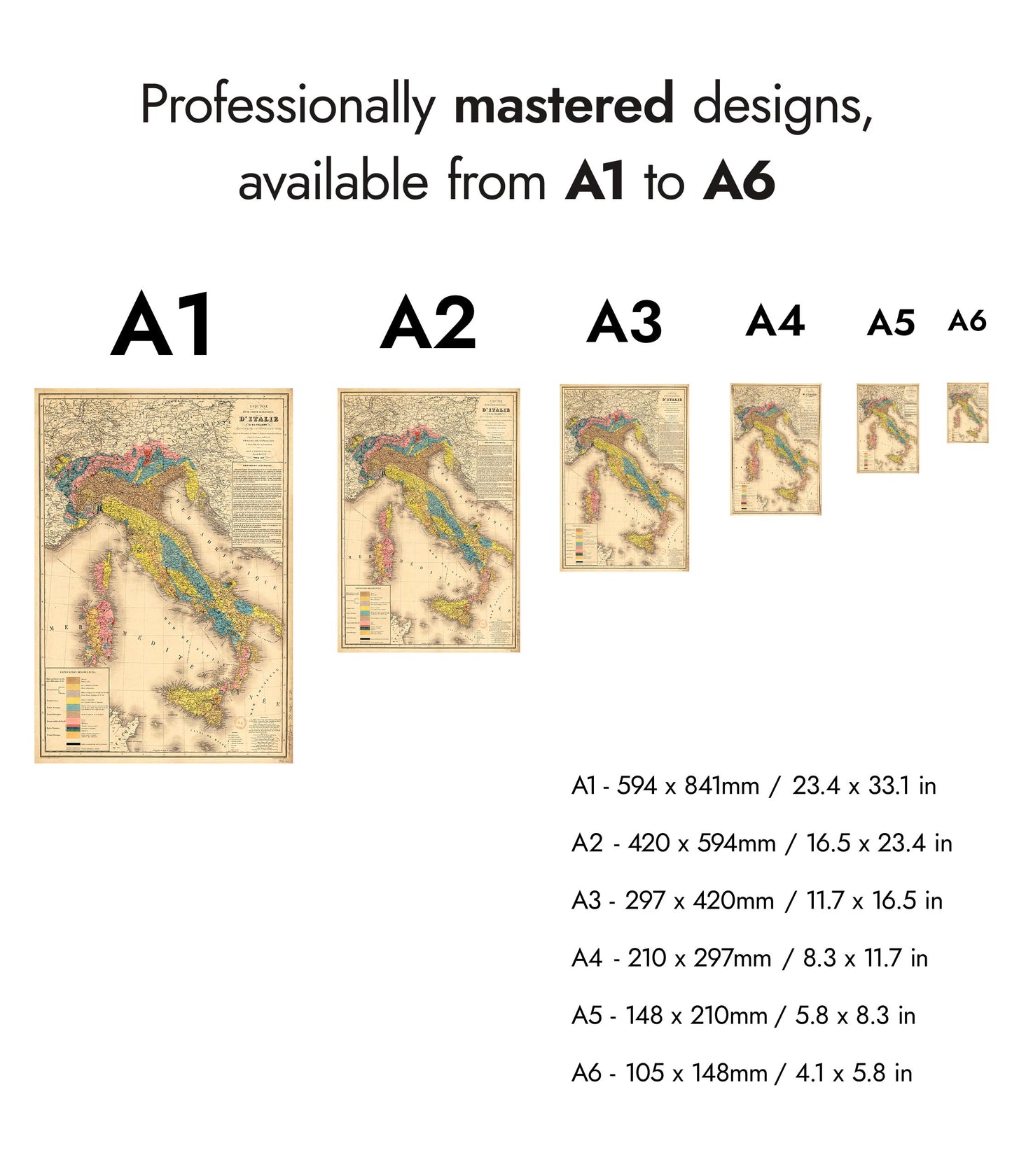 Geological Map of Italy