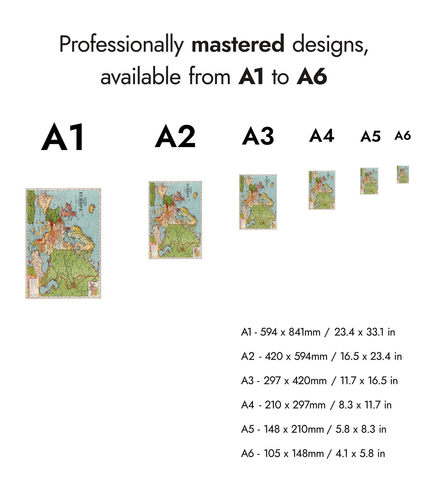The Standard Map of Europe