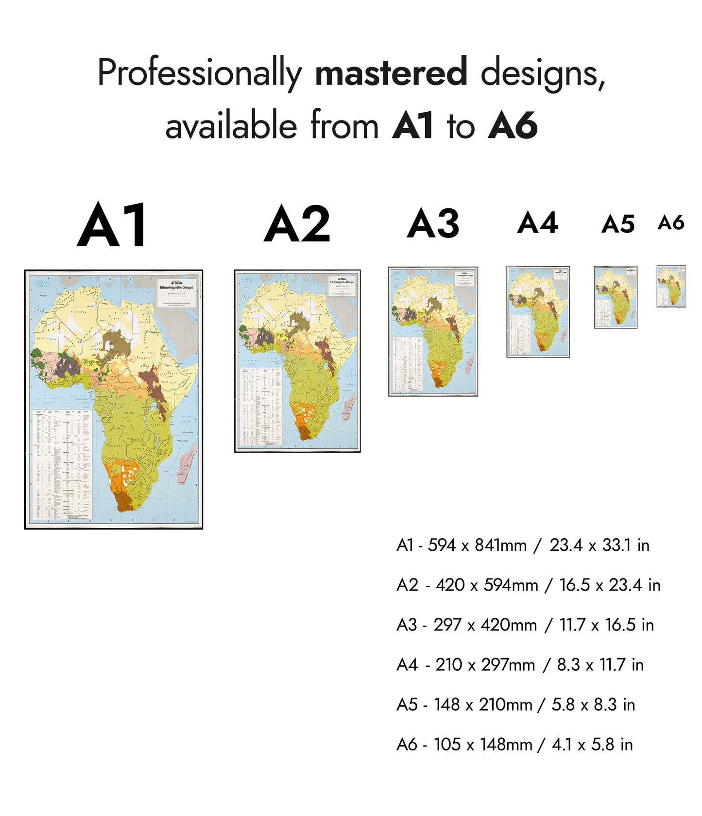 Africa, Ethnolinguistic Groups