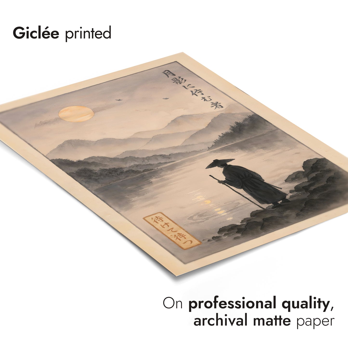 Der Wanderer und der Mond