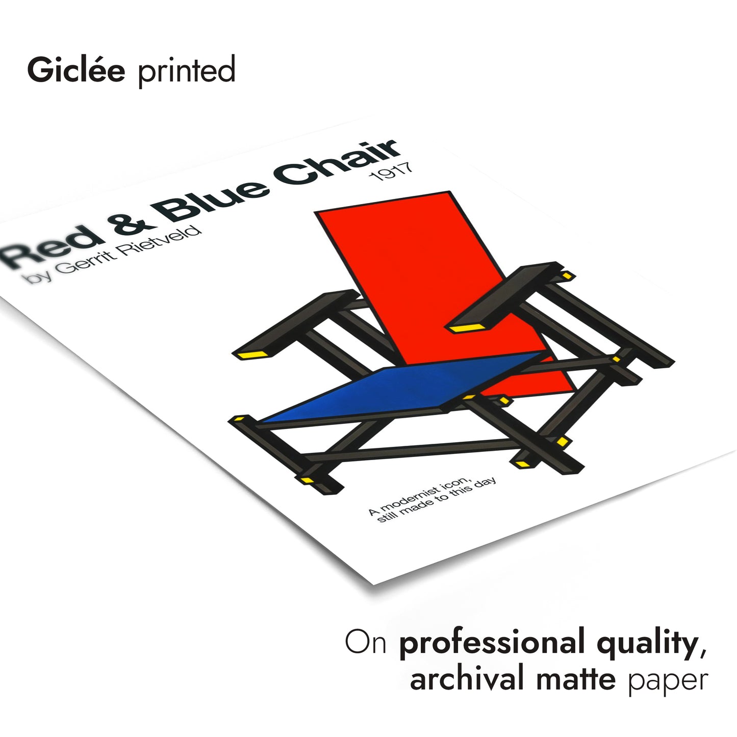Red & Blue Chair