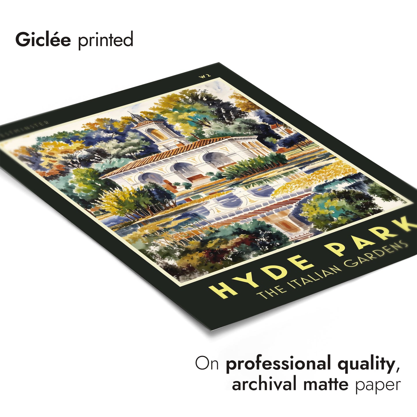 Hyde Park, The Italian Gardens