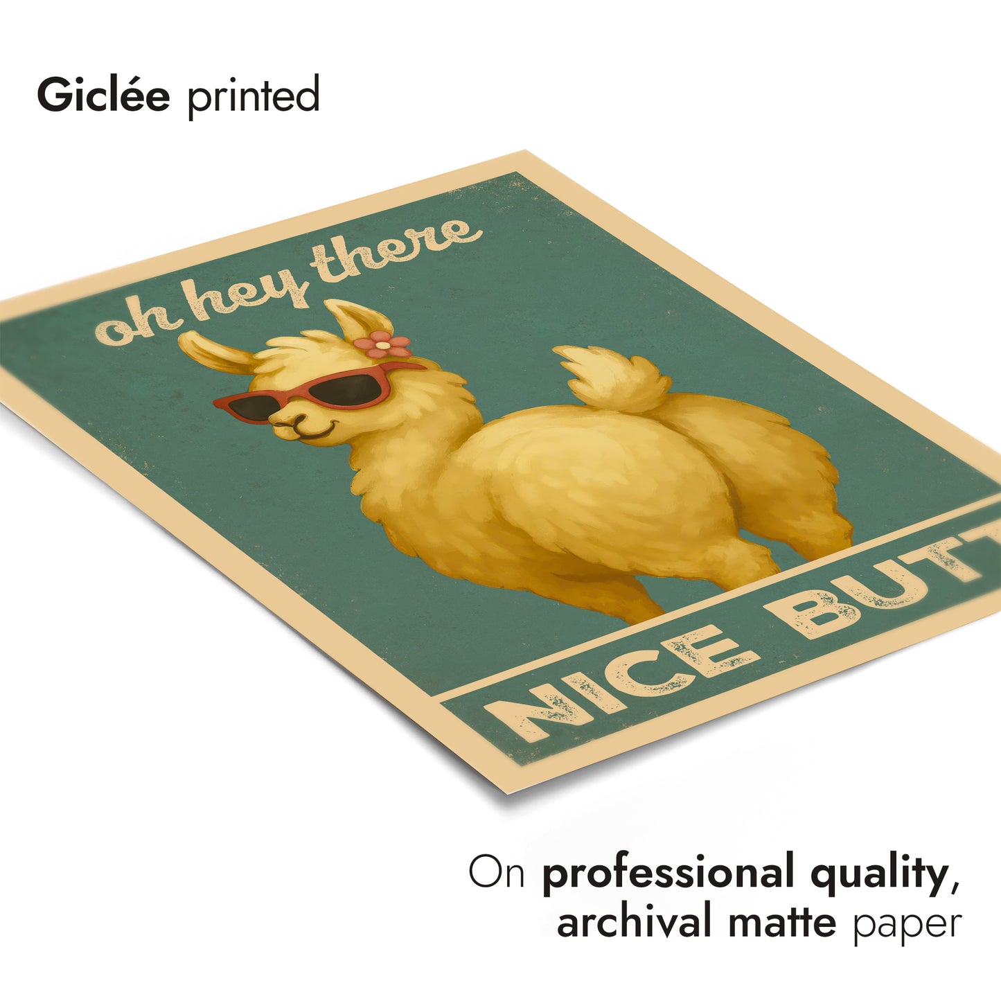 Oh, hallo! Netter Hintern