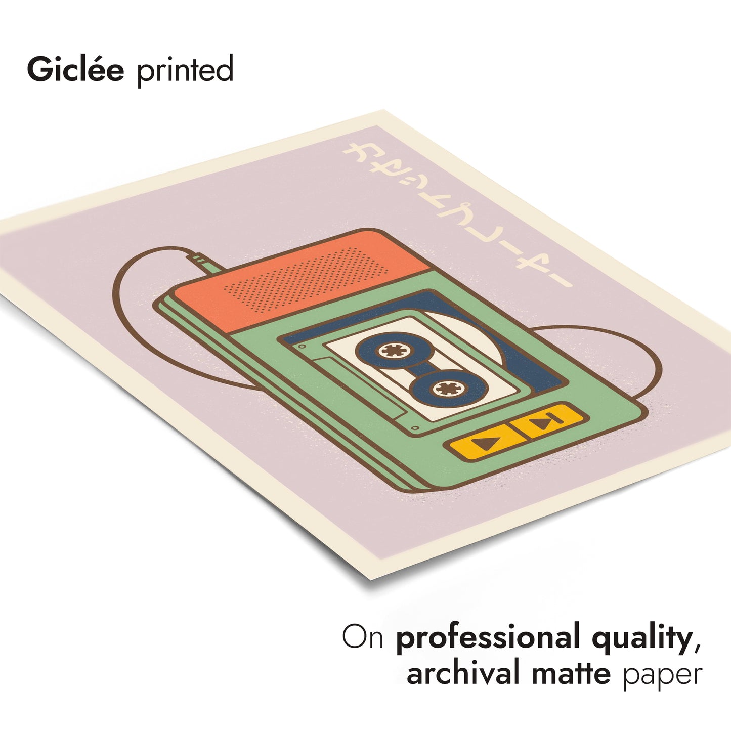 Draagbare cassetteplayer