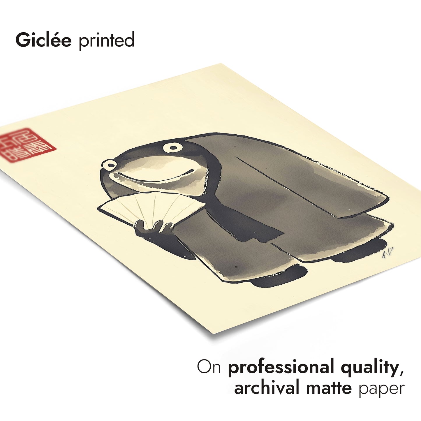 Frog With Single Fan