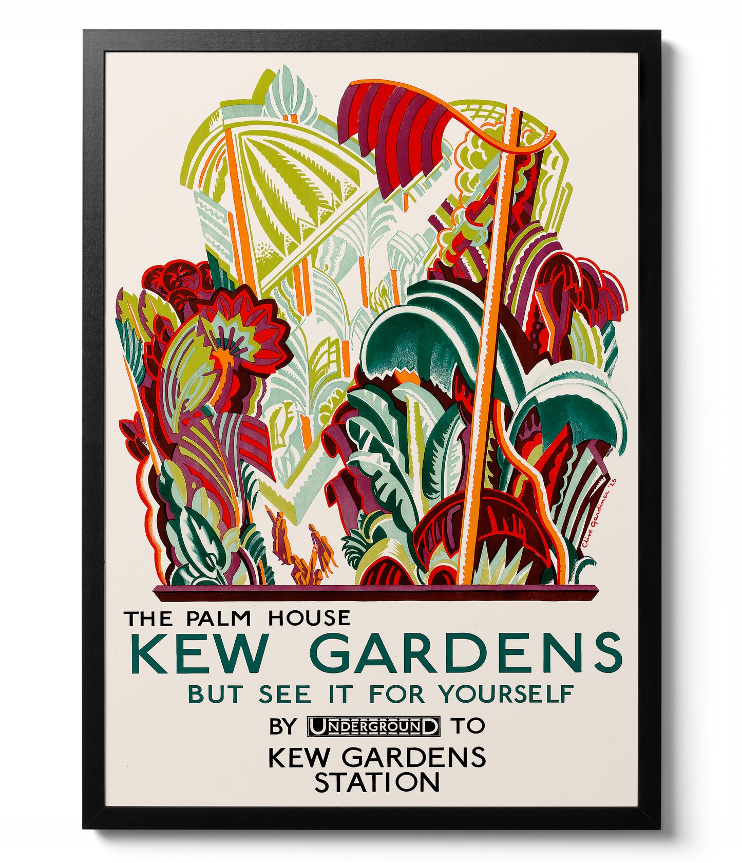 Kew Gardens London Underground - Set van 3