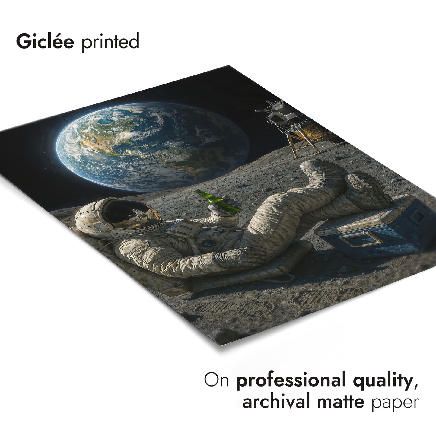 Cold One on the Moon