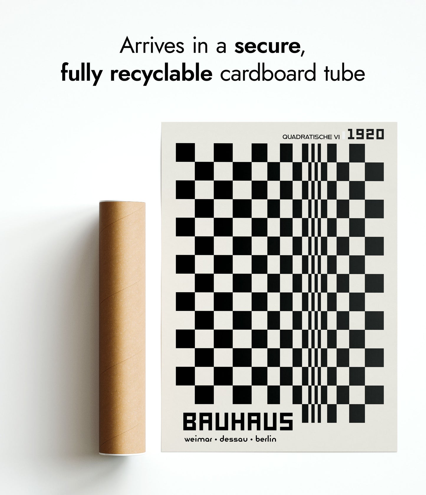 Quadratische, in Black & White