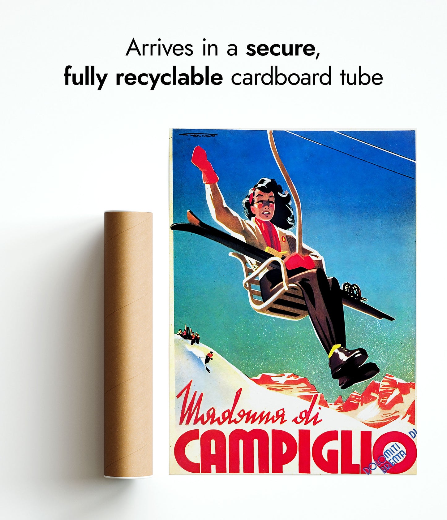 Campiglio, Italië - Skiën