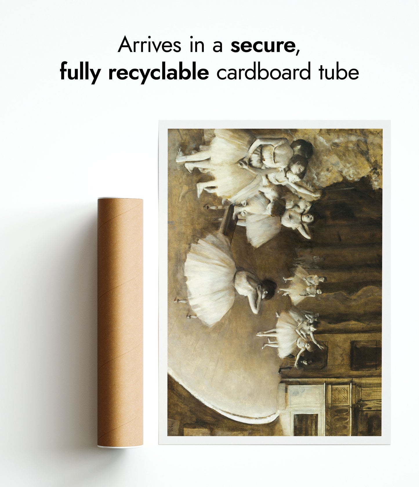 Balettrep på scenen