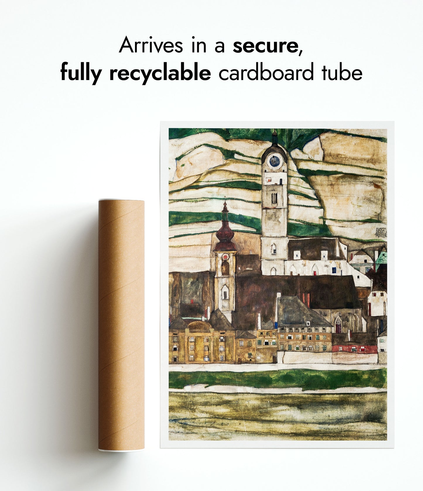 Stein on the Danube, Seen from the South