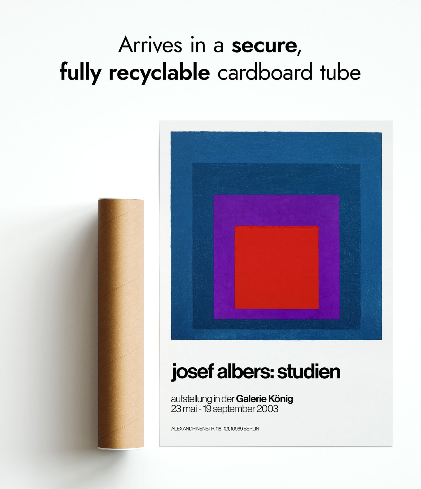 Homage to the Square Blue