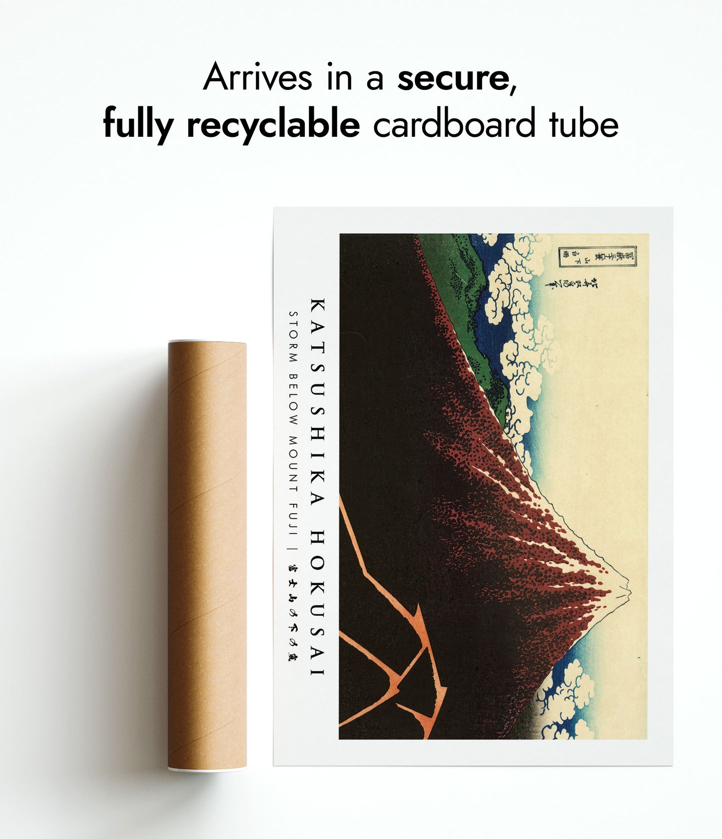 Storm Below Mount Fuji