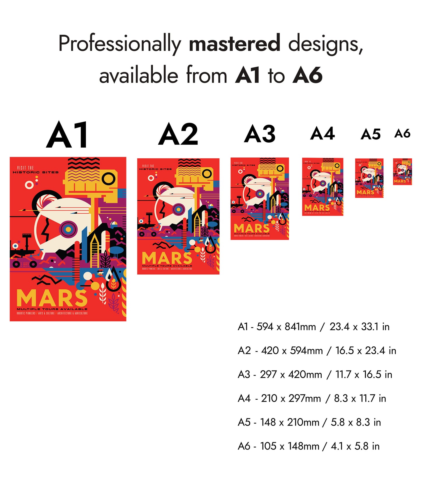 Vintage NASA - Set of 3