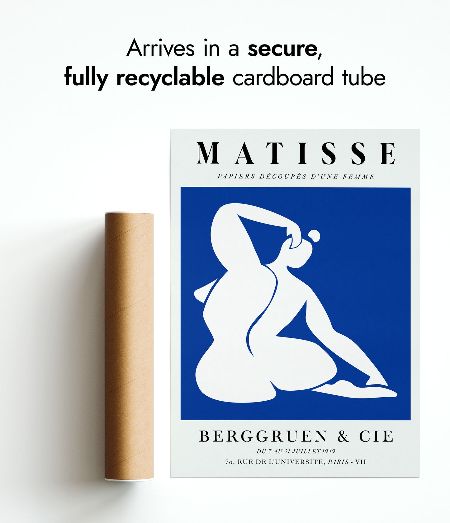 Une Femme Bleue, Qui S'Étire