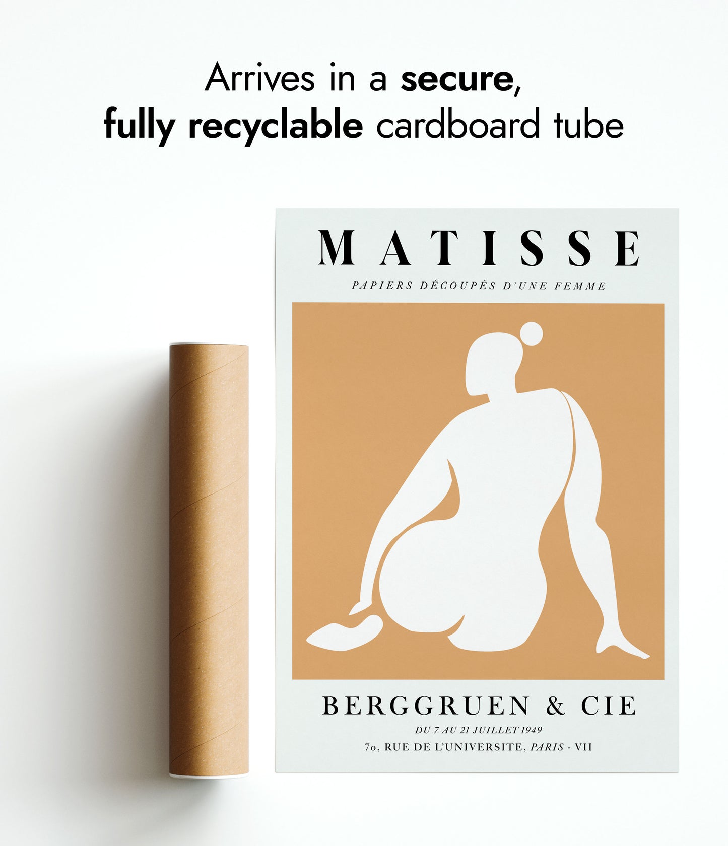 Une Femme Orange, Le Derrière