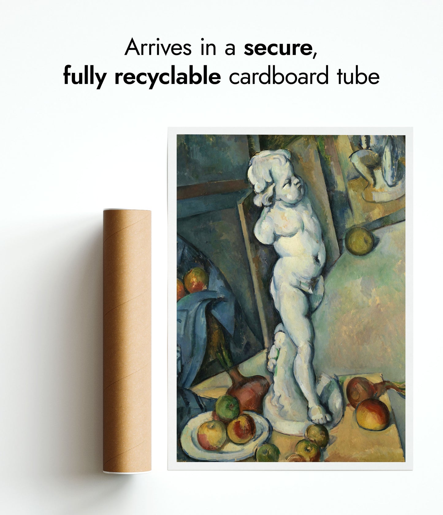 Stillleben med gipskusin