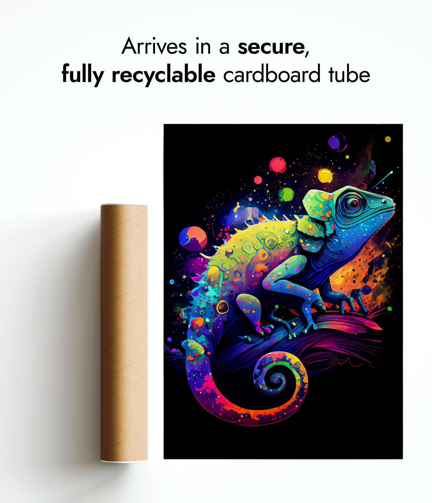 Psykedelisk rymdkameleont