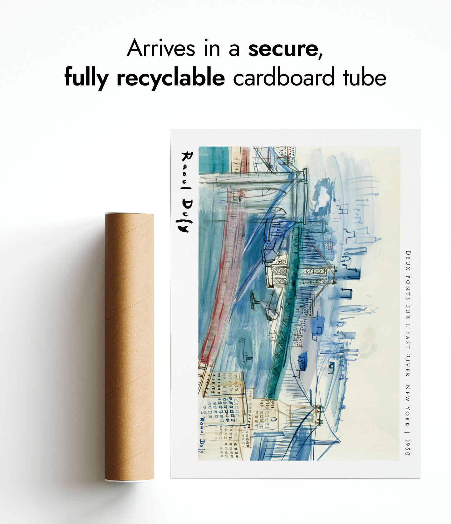 Zwei Brücken über den East River, New York