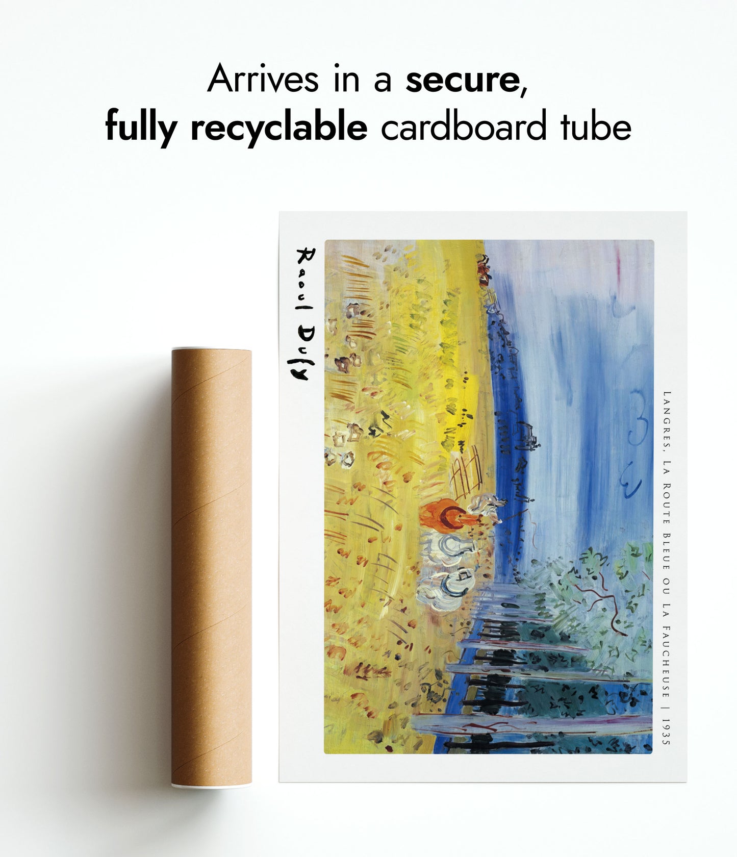 Langres, La Route Bleue ou La Faucheuse