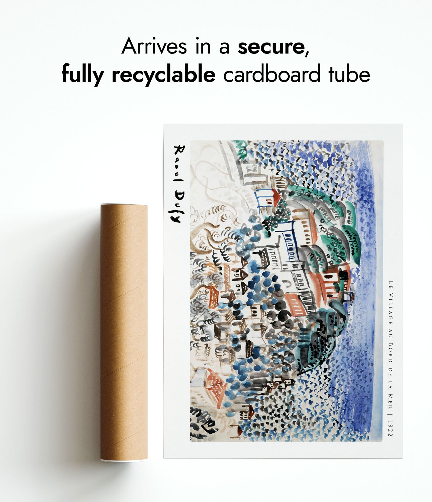 Le Village au Bord de la Mer