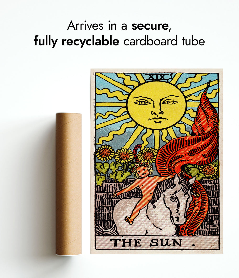 The Sun - Tarot, Vintage Ads