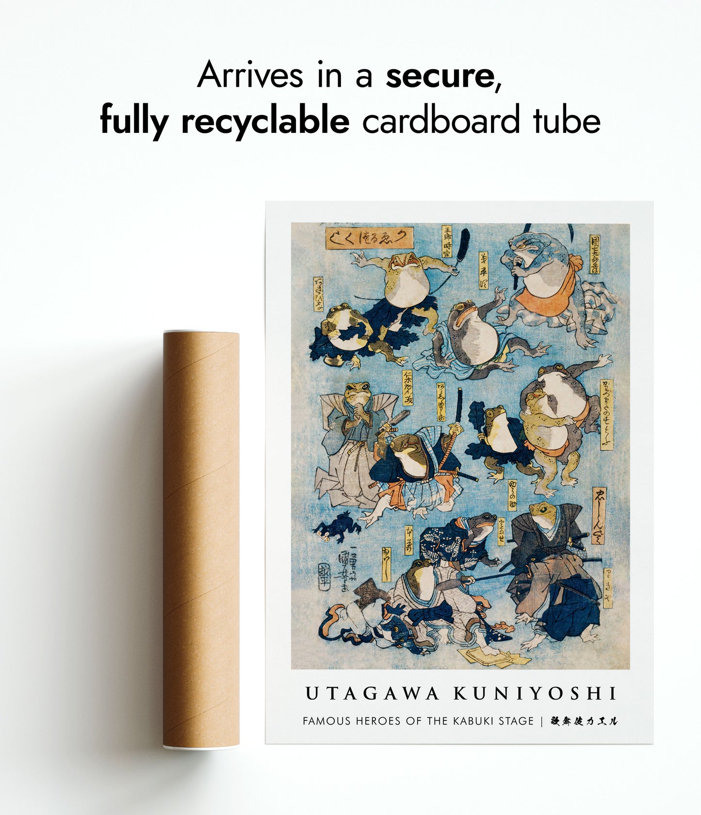 Famous Heroes of the Kabuki Stage