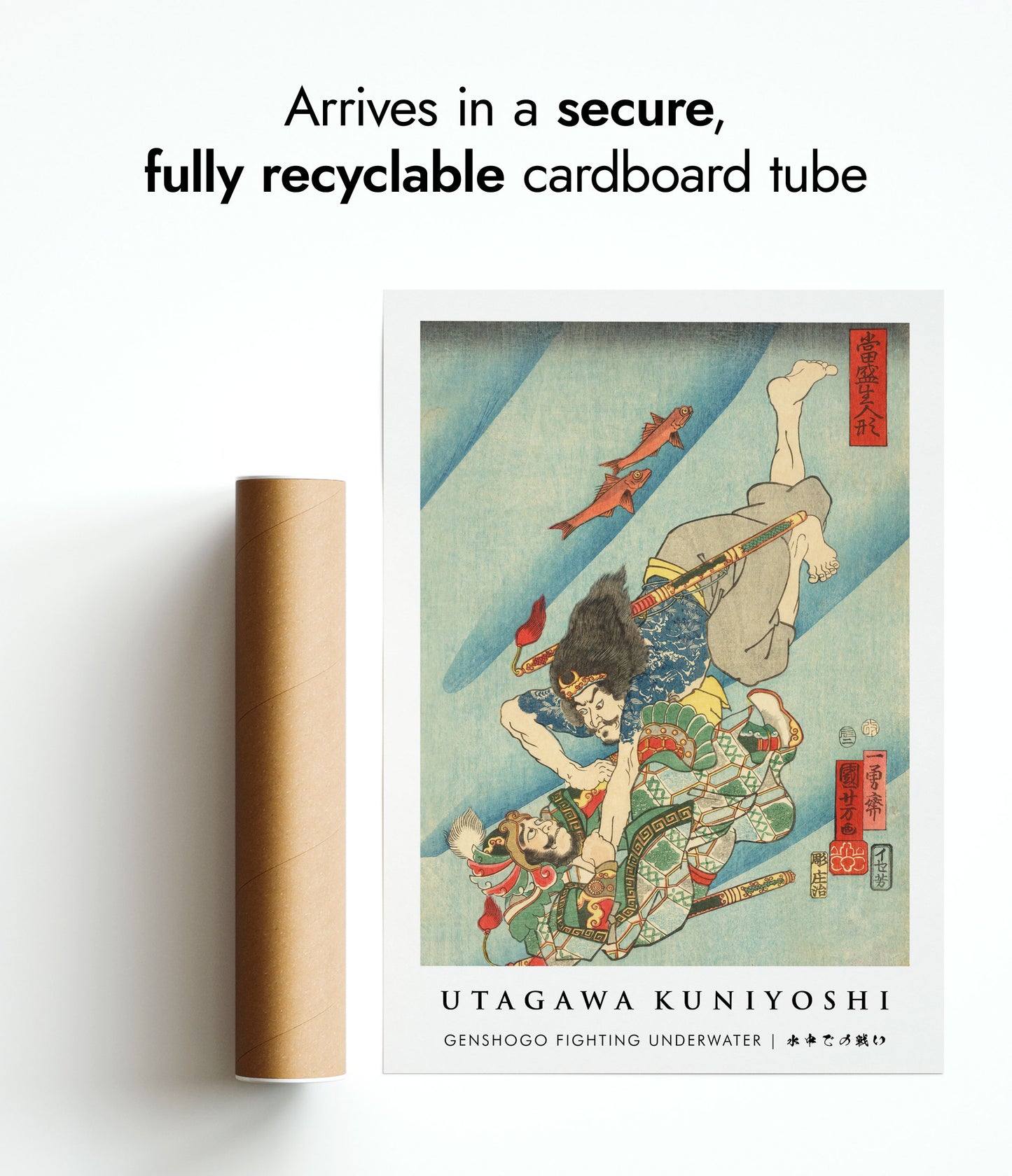 Genshogo Kämpa Under Vatten