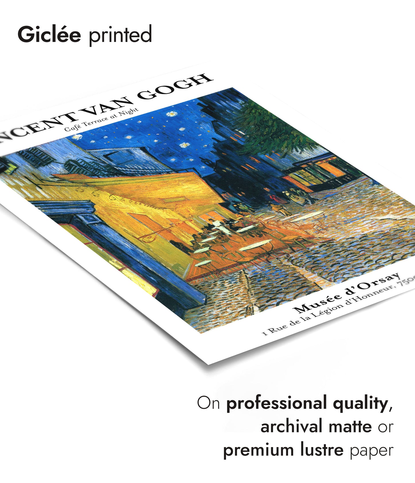 Vincent Van Gogh - Set aus 3