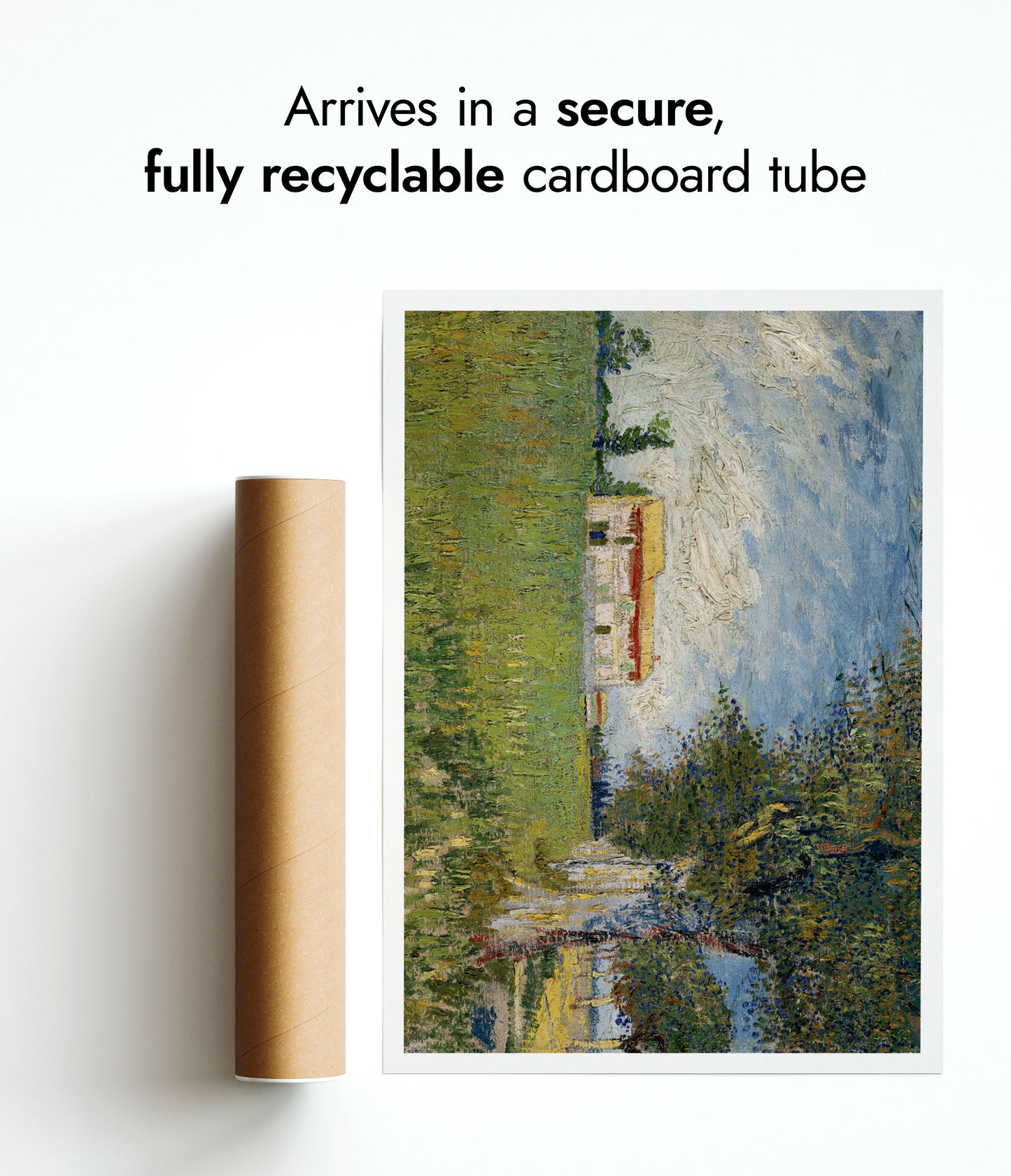 Farmhouse in a Wheatfield