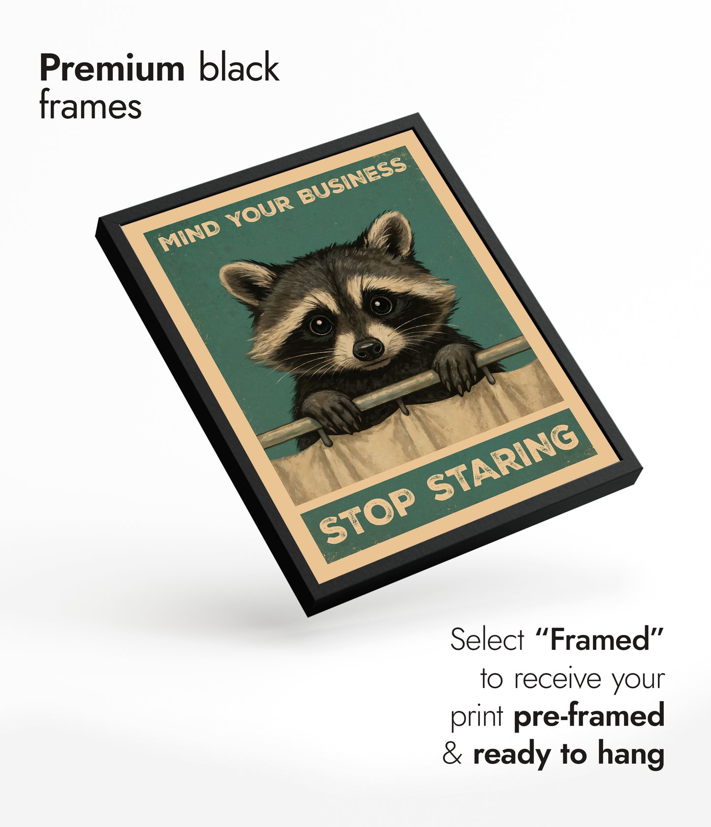 Kümmer dich um deinen eigenen Kram, hör auf zu starren