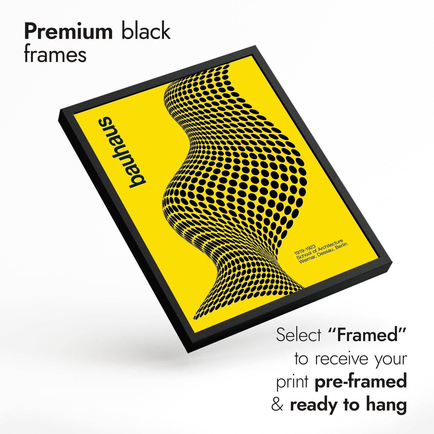 Colourful Bauhaus Trio