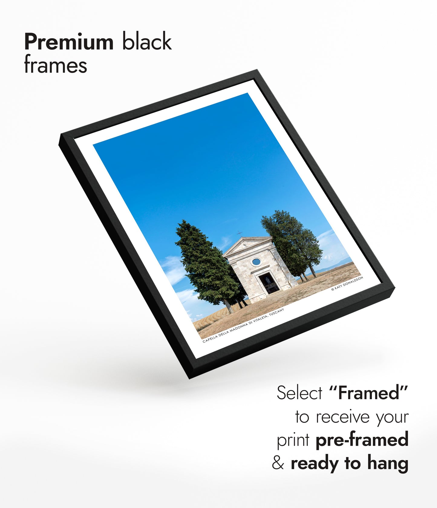 Capella Della Madonna Di Vitaleta, Toscana Porträtt