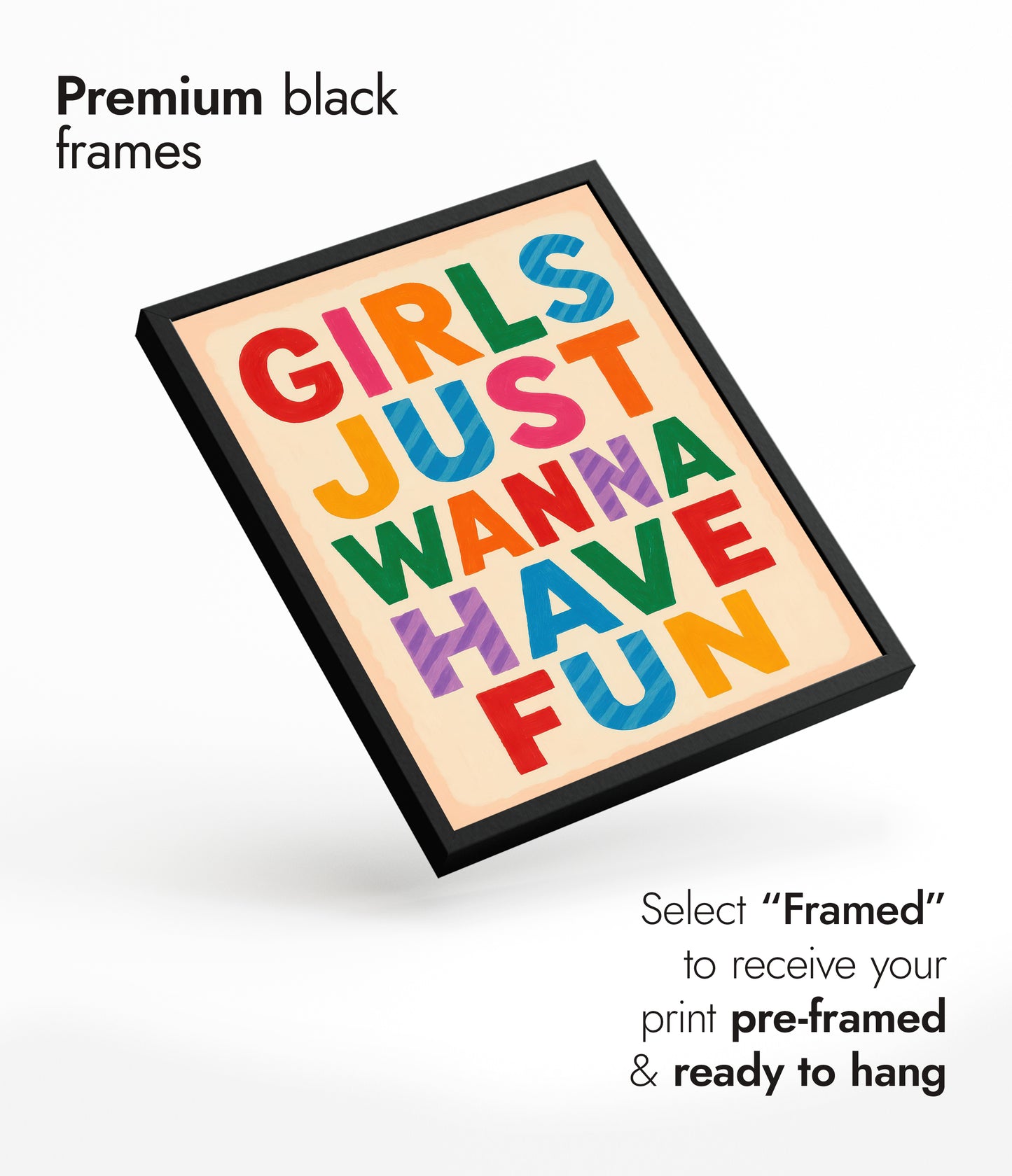 Les filles veulent juste s'amuser