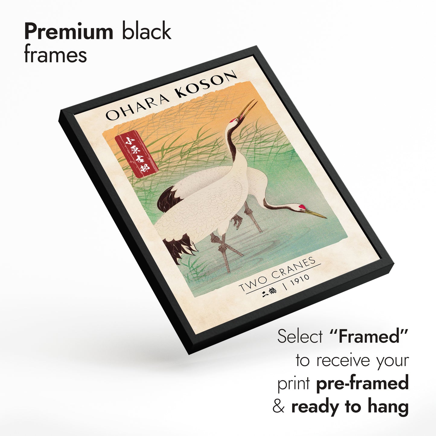 Ohara Koson Utställning Trio