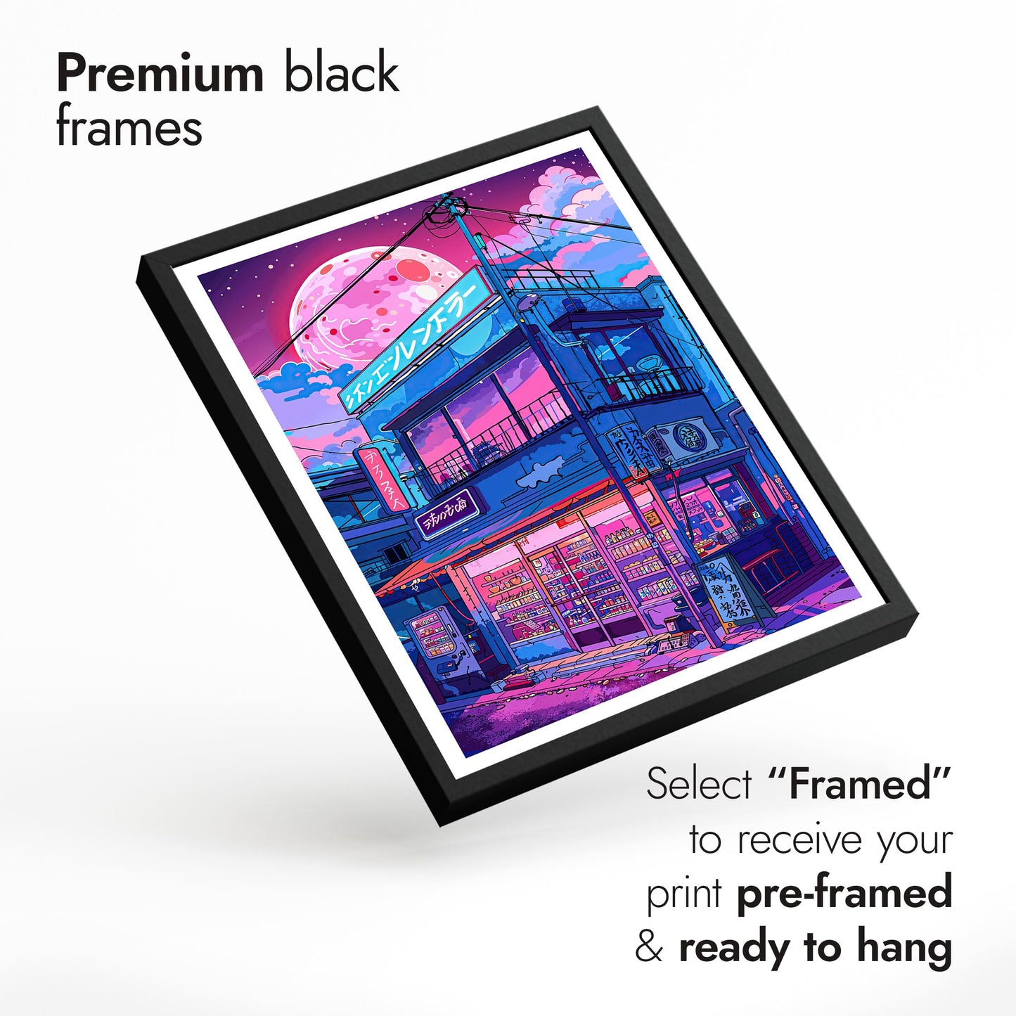 Lo-Fi Japanese Cityscapes