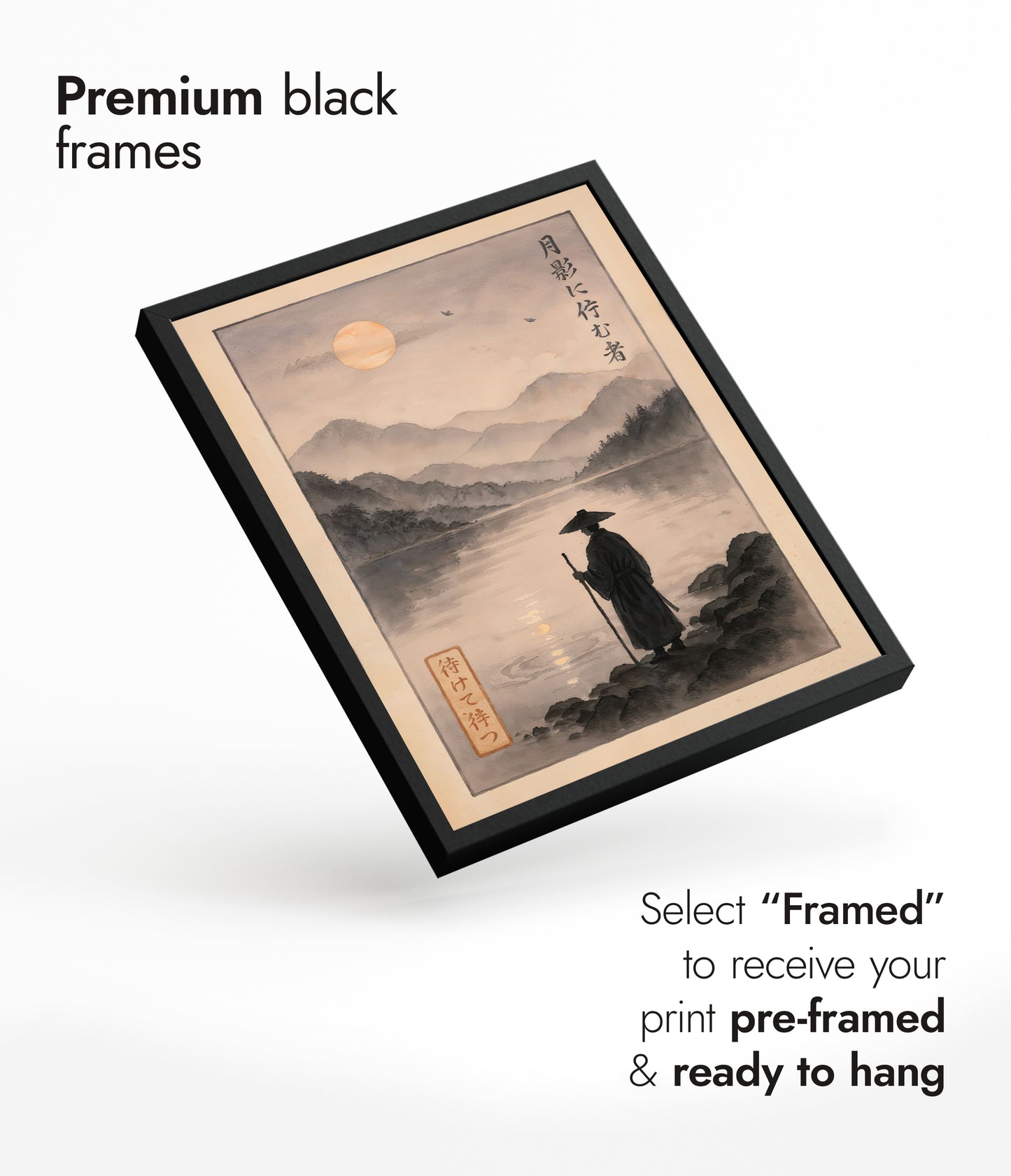 Der Wanderer und der Mond