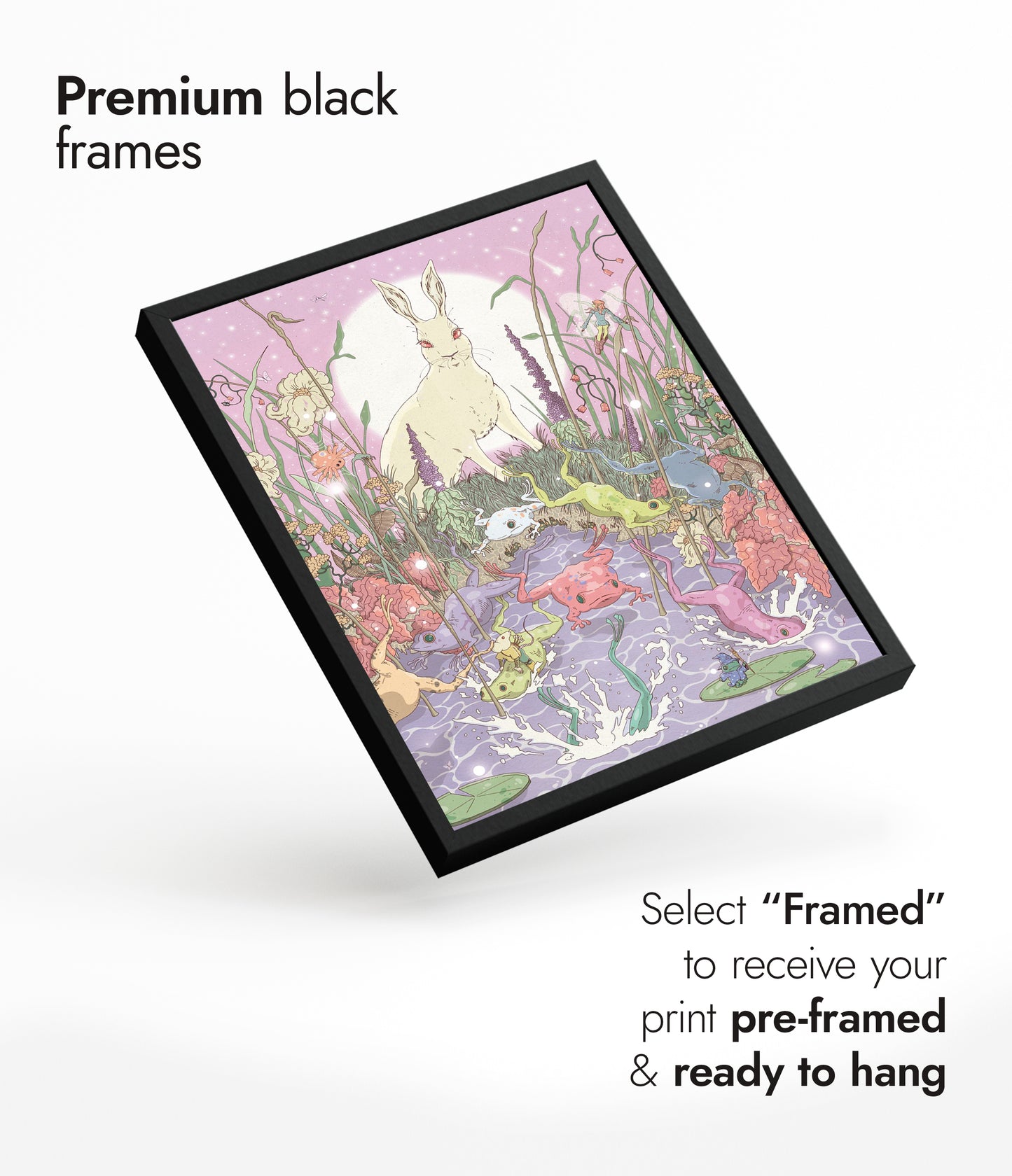 The Hare and the Frogs