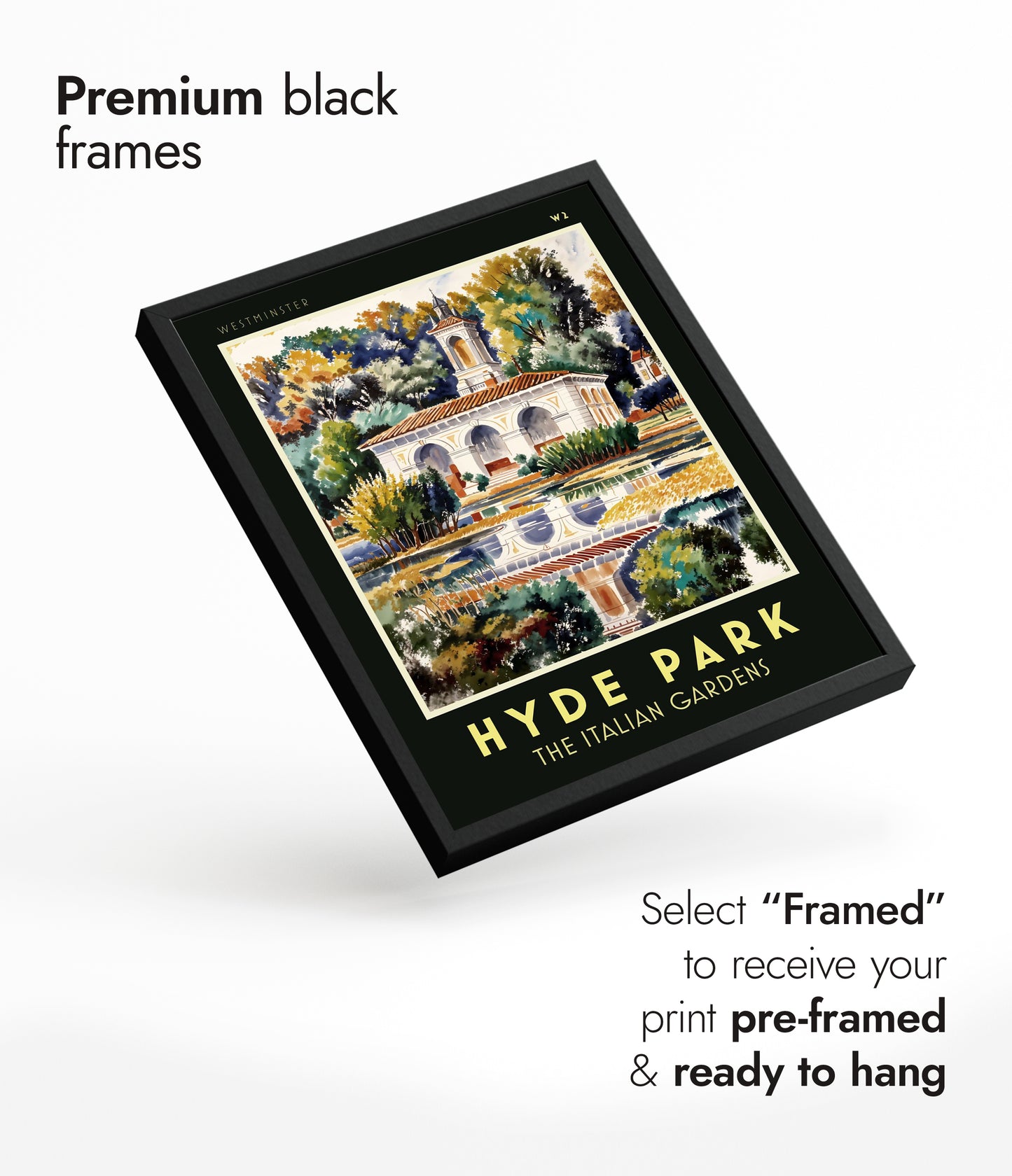 Hyde Park, The Italian Gardens