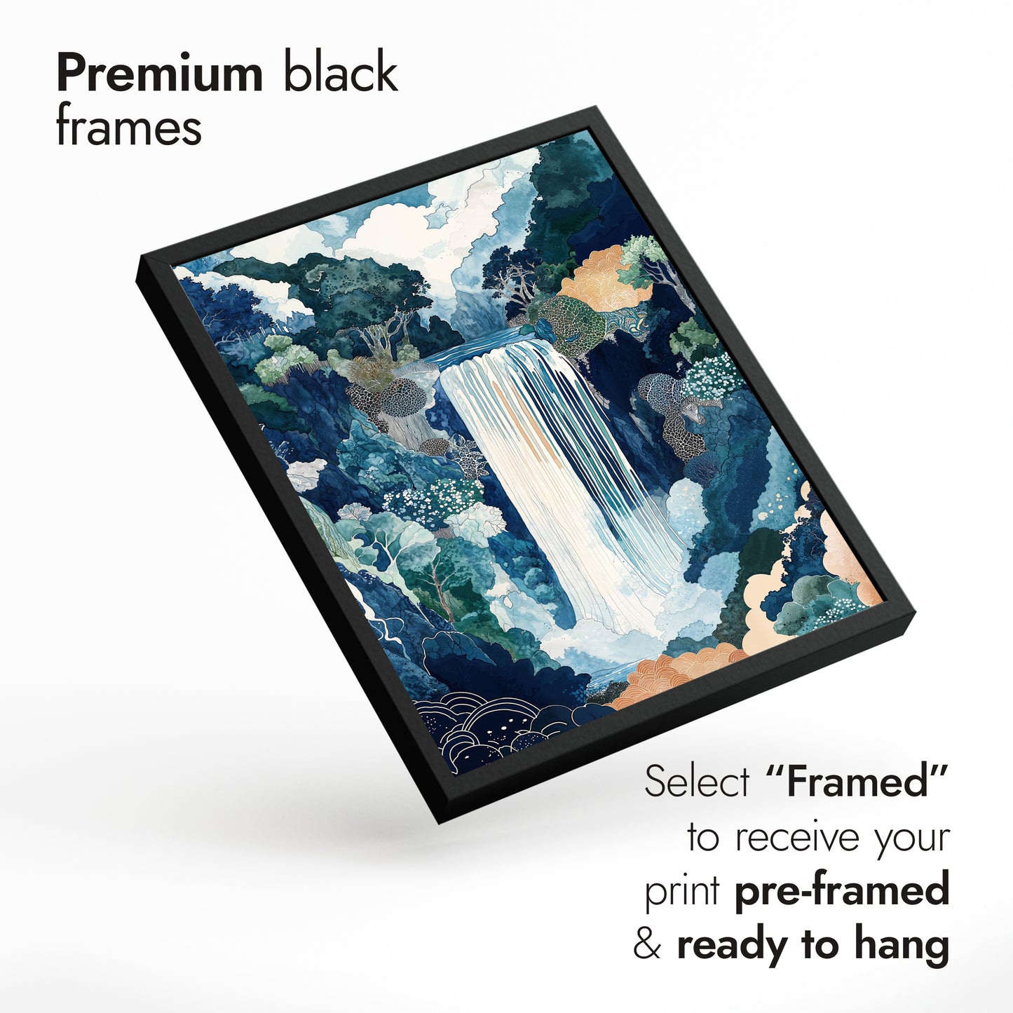 Waves and Swirls Triple